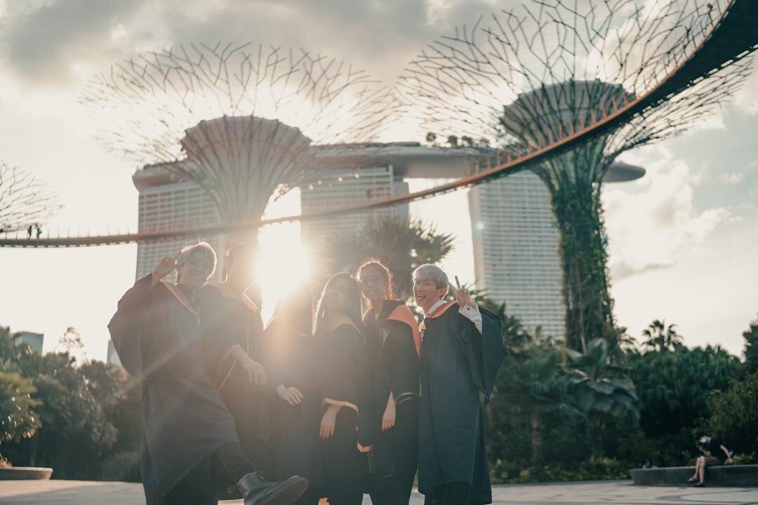 Team of diverse Singaporean corporate event professionals