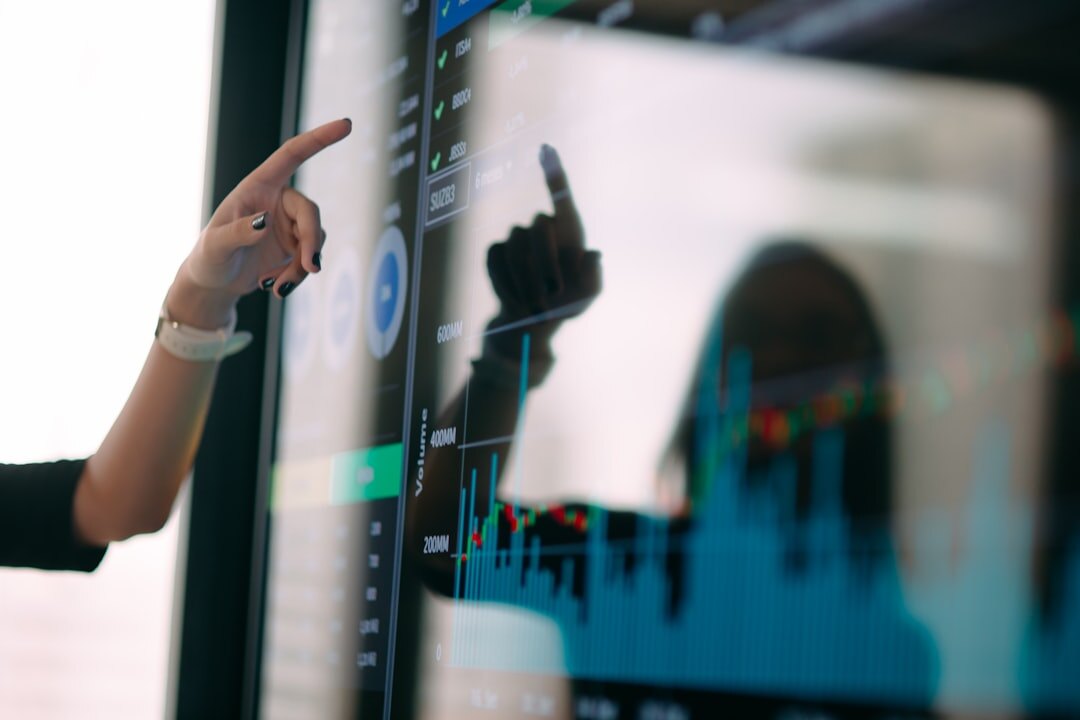 data analysis on screen
